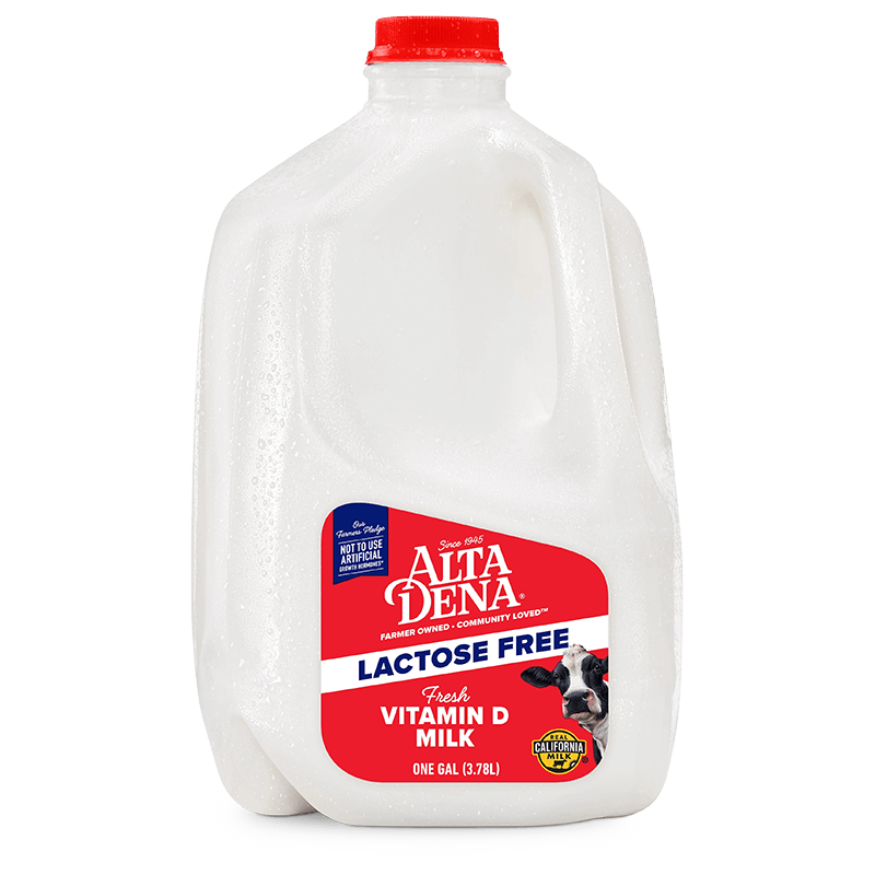 Whole Lactose Free Milk Plastic Gallon Alta Dena Dairy