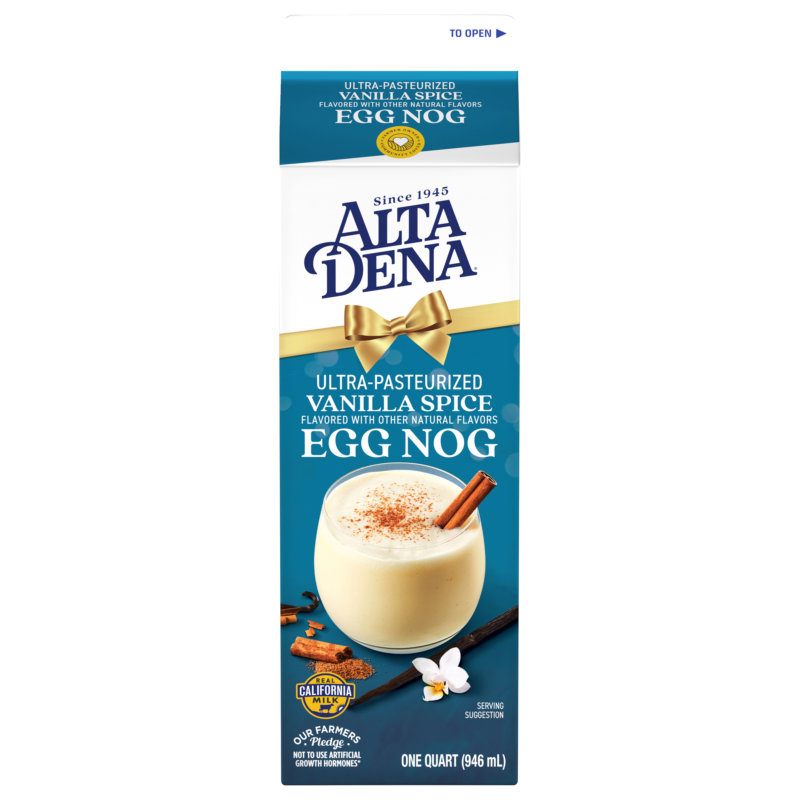 Vanilla Spice Eggnog